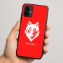 כיסוי בעיצוב אישי עם השם שלך לדגם - Motorola Moto G64 בעיצוב זאב