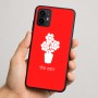 כיסוי בעיצוב אישי עם השם שלך לדגם - Motorola Moto G64 בעיצוב פרח