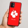 כיסוי בעיצוב אישי עם השם שלך לדגם - Motorola Moto G64 בעיצוב פרח היביסקוס