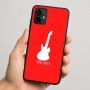 כיסוי בעיצוב אישי עם השם שלך לדגם - Motorola Moto G64 בעיצוב גיטרה
