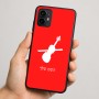 כיסוי בעיצוב אישי עם השם שלך לדגם - Motorola Moto G64 בעיצוב כינור