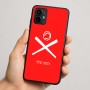 כיסוי בעיצוב אישי עם השם שלך לדגם - Motorola Moto G64 בעיצוב כדור בסיס