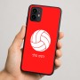 כיסוי בעיצוב אישי עם השם שלך לדגם - Motorola Moto G64 בעיצוב כדור כדורעף