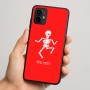 כיסוי בעיצוב אישי עם השם שלך לדגם - Motorola Moto G64 בעיצוב סקלטון