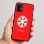 כיסוי בעיצוב אישי עם השם שלך לדגם - Motorola Moto G64 בעיצוב שלג