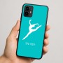 כיסוי בעיצוב אישי עם השם שלך לדגם - Motorola Moto G64 בעיצוב בלט