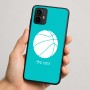 כיסוי בעיצוב אישי עם השם שלך לדגם - Motorola Moto G64 בעיצוב כדורסל