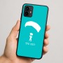 כיסוי בעיצוב אישי עם השם שלך לדגם - Motorola Moto G64 בעיצוב צניחה חופשית