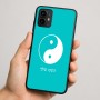 כיסוי בעיצוב אישי עם השם שלך לדגם - Motorola Moto G64 בעיצוב סמל יינג יאנג
