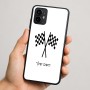 כיסוי בעיצוב אישי עם השם שלך לדגם - Motorola Moto G64 בעיצוב דגל המירוץ