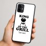 כיסוי בעיצוב אישי עם השם שלך לדגם - Motorola Moto G64 בעיצוב מלך הגריל