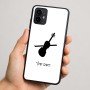 כיסוי בעיצוב אישי עם השם שלך לדגם - Motorola Moto G64 בעיצוב כינור