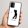 כיסוי בעיצוב אישי עם השם שלך לדגם - Motorola Moto G64 בעיצוב שחקן גולף