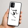 כיסוי בעיצוב אישי עם השם שלך לדגם - Motorola Moto G64 בעיצוב סקי אולימפי