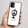 כיסוי בעיצוב אישי עם השם שלך לדגם - Motorola Moto G64 בעיצוב גלובוסי שלום