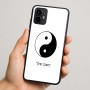 כיסוי בעיצוב אישי עם השם שלך לדגם - Motorola Moto G64 בעיצוב סמל יינג יאנג