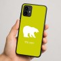 כיסוי בעיצוב אישי עם השם שלך לדגם - Motorola Moto G64 בעיצוב דוב