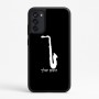 כיסוי בעיצוב אישי עם השם שלך לדגם - Motorola Moto G67 Power 5G בעיצוב סקסופון