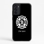 כיסוי בעיצוב אישי עם השם שלך לדגם - Motorola Moto G67 Power 5G בעיצוב כבאי - תגית