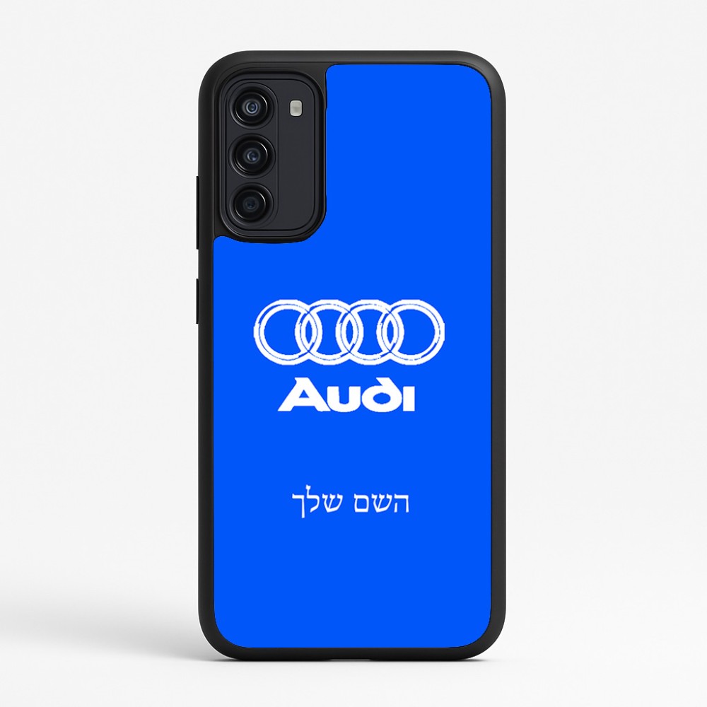 כיסוי בעיצוב אישי עם השם שלך לדגם - Motorola Moto G67 Power 5G בעיצוב אאודי
