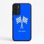כיסוי בעיצוב אישי עם השם שלך לדגם - Motorola Moto G67 Power 5G בעיצוב דגל המירוץ