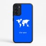 כיסוי בעיצוב אישי עם השם שלך לדגם - Motorola Moto G67 Power 5G בעיצוב מפת העולם