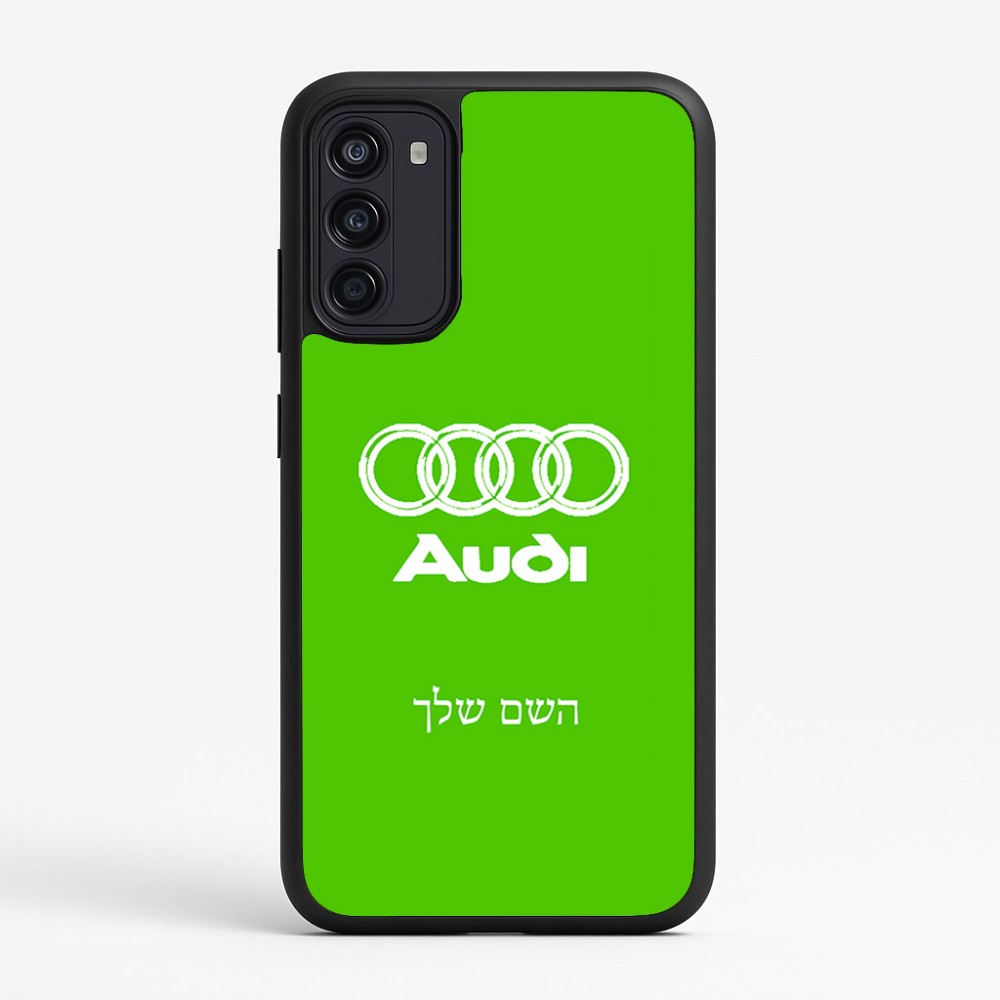כיסוי בעיצוב אישי עם השם שלך לדגם - Motorola Moto G67 Power 5G בעיצוב אאודי