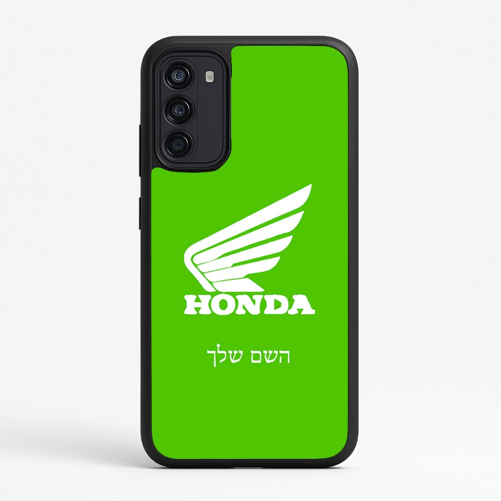 כיסוי בעיצוב אישי עם השם שלך לדגם - Motorola Moto G67 Power 5G בעיצוב הונדה