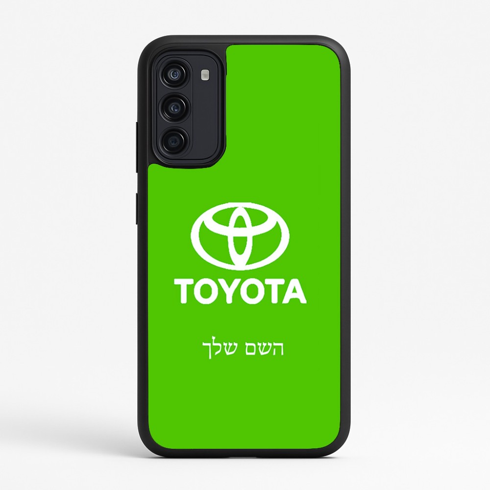 כיסוי בעיצוב אישי עם השם שלך לדגם - Motorola Moto G67 Power 5G בעיצוב טויוטה