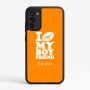 כיסוי בעיצוב אישי עם השם שלך לדגם - Motorola Moto G67 Power 5G בעיצוב נשקי את חבר שלי