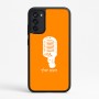 כיסוי בעיצוב אישי עם השם שלך לדגם - Motorola Moto G67 Power 5G בעיצוב מיקרופון