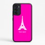 כיסוי בעיצוב אישי עם השם שלך לדגם - Motorola Moto G67 Power 5G בעיצוב מגדל אייפל