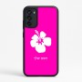 כיסוי בעיצוב אישי עם השם שלך לדגם - Motorola Moto G67 Power 5G בעיצוב פרח היביסקוס