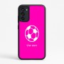 כיסוי בעיצוב אישי עם השם שלך לדגם - Motorola Moto G67 Power 5G בעיצוב כדורגל כדור כדורגל