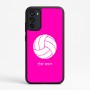 כיסוי בעיצוב אישי עם השם שלך לדגם - Motorola Moto G67 Power 5G בעיצוב כדור כדורעף