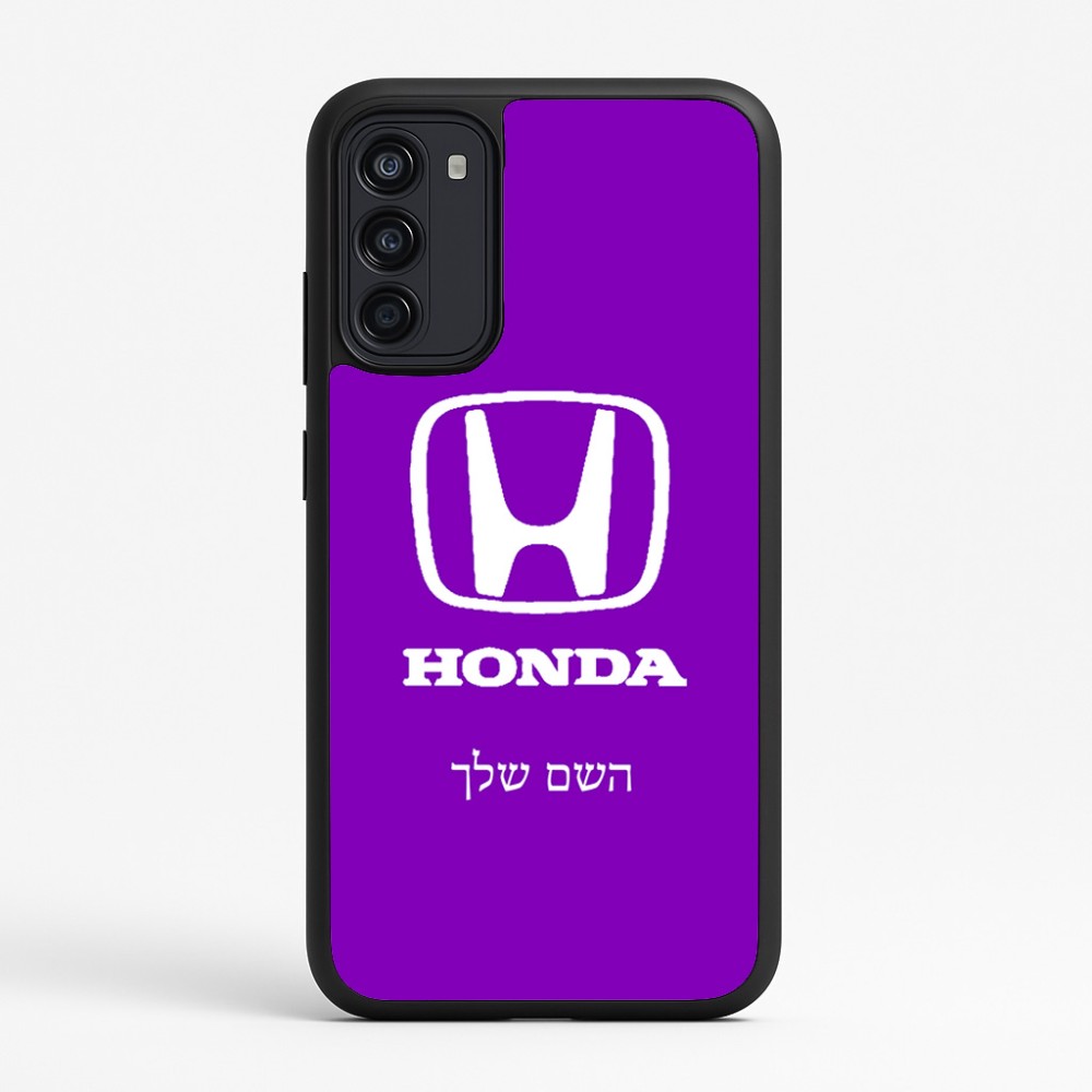 כיסוי בעיצוב אישי עם השם שלך לדגם - Motorola Moto G67 Power 5G בעיצוב הונדה 2