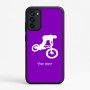 כיסוי בעיצוב אישי עם השם שלך לדגם - Motorola Moto G67 Power 5G בעיצוב רוכב אופניים