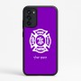 כיסוי בעיצוב אישי עם השם שלך לדגם - Motorola Moto G67 Power 5G בעיצוב כבאי - תגית