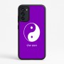 כיסוי בעיצוב אישי עם השם שלך לדגם - Motorola Moto G67 Power 5G בעיצוב סמל יינג יאנג