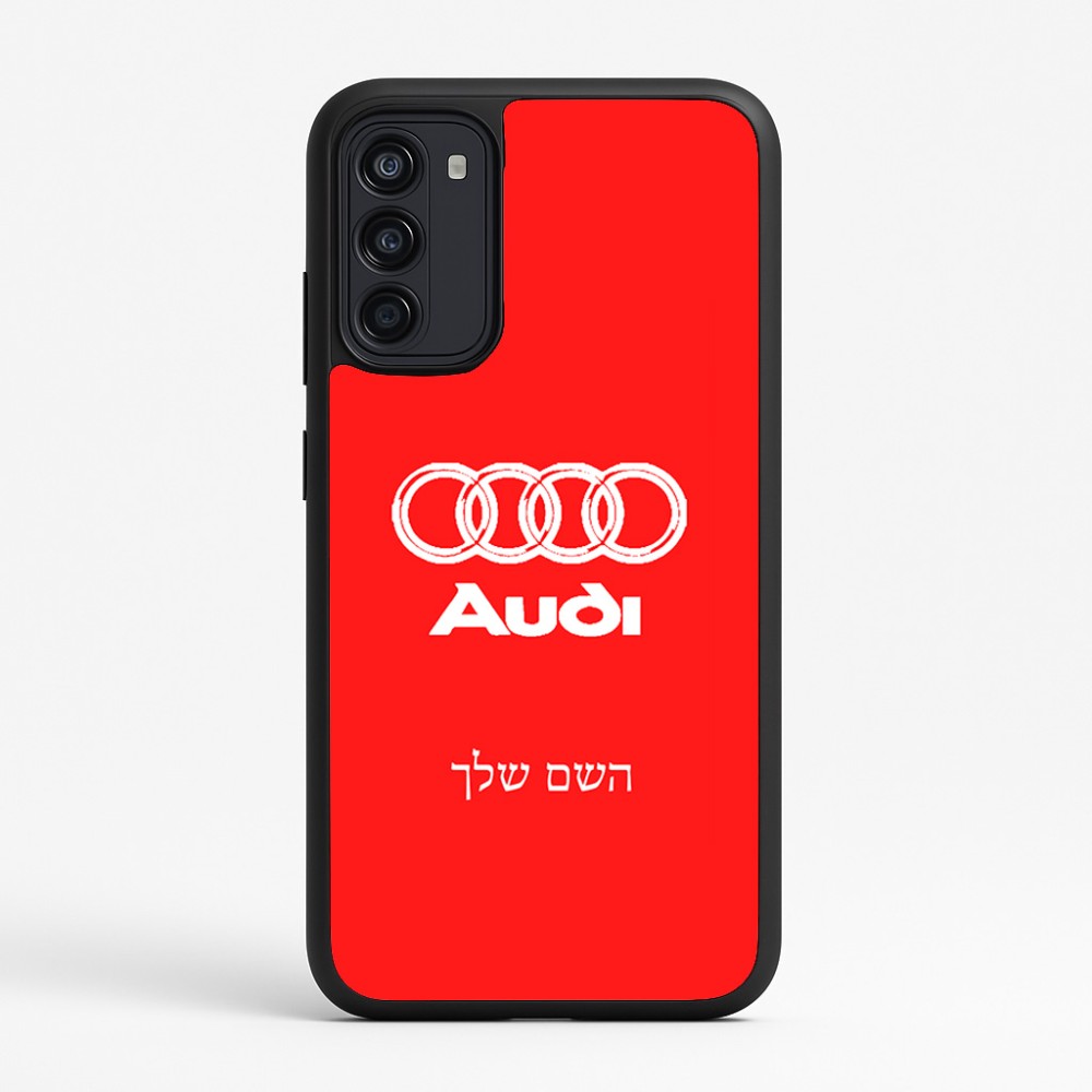 כיסוי בעיצוב אישי עם השם שלך לדגם - Motorola Moto G67 Power 5G בעיצוב אאודי