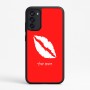 כיסוי בעיצוב אישי עם השם שלך לדגם - Motorola Moto G67 Power 5G בעיצוב שפתיים - נשיקה