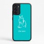 כיסוי בעיצוב אישי עם השם שלך לדגם - Motorola Moto G67 Power 5G בעיצוב חתול