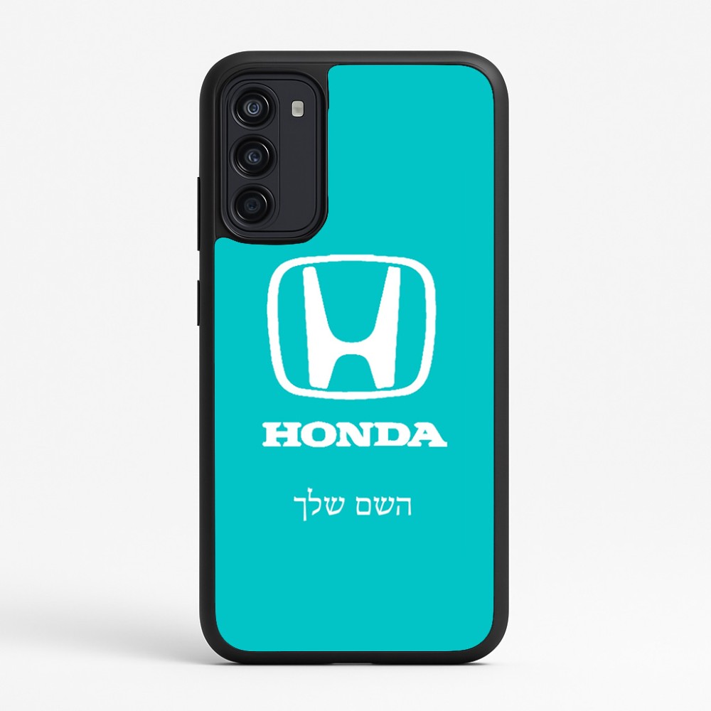 כיסוי בעיצוב אישי עם השם שלך לדגם - Motorola Moto G67 Power 5G בעיצוב הונדה 2