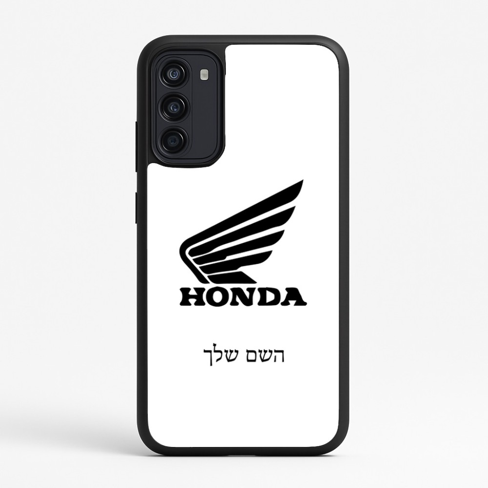 כיסוי בעיצוב אישי עם השם שלך לדגם - Motorola Moto G67 Power 5G בעיצוב הונדה