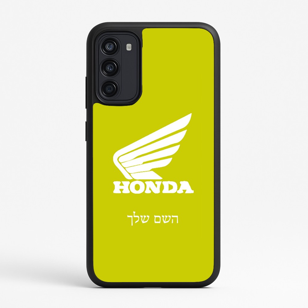 כיסוי בעיצוב אישי עם השם שלך לדגם - Motorola Moto G67 Power 5G בעיצוב הונדה