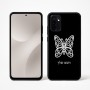 כיסוי בעיצוב אישי עם השם שלך לדגם - Motorola Moto G67 Power 5G בעיצוב פרפר