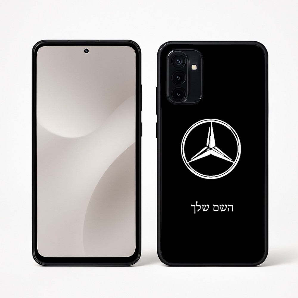 כיסוי בעיצוב אישי עם השם שלך לדגם - Motorola Moto G67 Power 5G בעיצוב מרצדס-בנץ