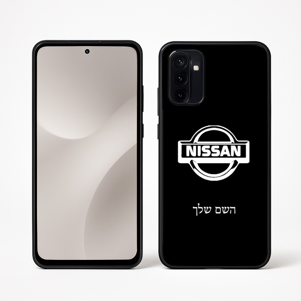 כיסוי בעיצוב אישי עם השם שלך לדגם - Motorola Moto G67 Power 5G בעיצוב ניסאן