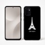 כיסוי בעיצוב אישי עם השם שלך לדגם - Motorola Moto G67 Power 5G בעיצוב מגדל אייפל