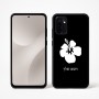 כיסוי בעיצוב אישי עם השם שלך לדגם - Motorola Moto G67 Power 5G בעיצוב פרח היביסקוס
